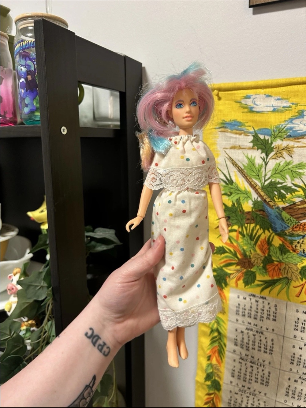 Vintage 1985 Hasbro Jem and the Holograms Danse Doll